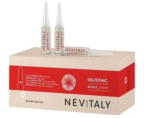 Ампулы суперактив против выпадения волос Nevitaly Scalp Awake Superactive Lotion, 16*5 ml, изображение 2