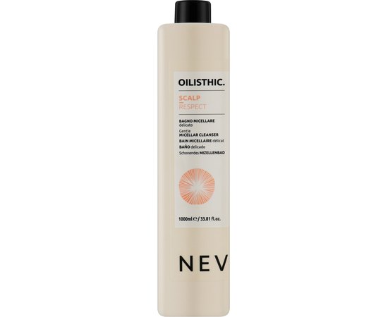 Мицеллярный шампунь для очищения кожи головы и волос Nevitaly Scalp Respect Gentle Micellar Cleanser, изображение 2