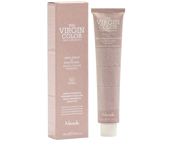 Стойкая безаммиачная крем-краска Nook The Virgin Color, 100 ml