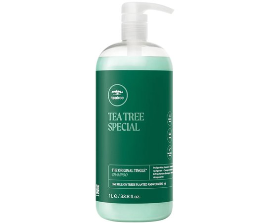Шампунь на основе экстракта чайного дерева Paul Mitchell Tea Tree Special Shampoo, изображение 2