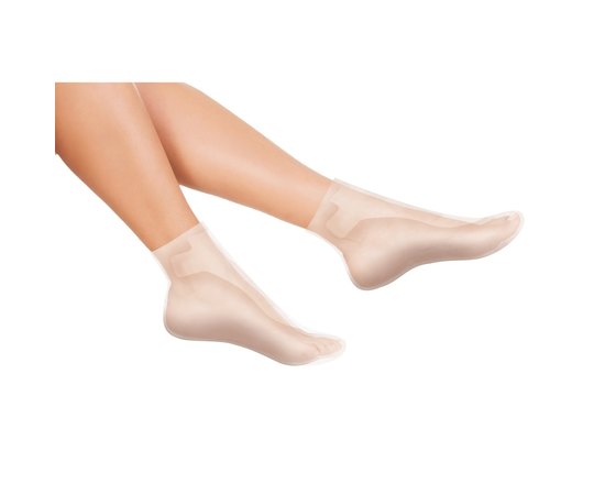 Маска для стоп з олією апельсина та лайма PediBaehr Fuß-Vliesmaske Orange-Lemongras, 1 пара, фото _ab__is.image_number.default