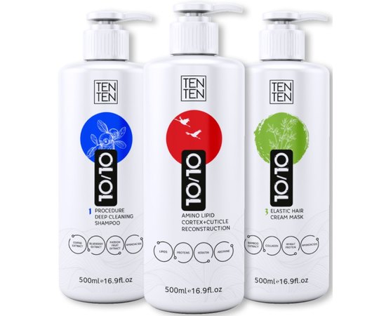 Набор Ten Ten 10/10 Amino Lipid Cortex+Cuticle Reconstruction Kit