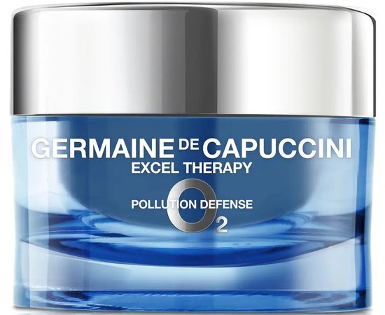Відновлюючий крем для обличчя Germaine de Capuccini Excel Therapy O2 Pollution Defense Youthfulness Activating Oxygenating Cream, 50 ml, фото 