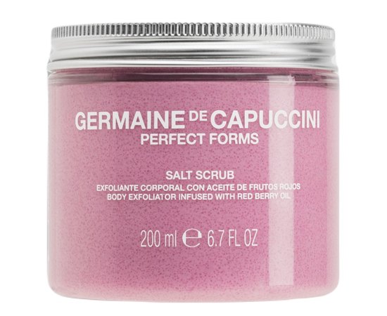 Скраб Минеральные соли и красные ягоды Germaine de Capuccini PF Salt Scrub Body Exfoliant Red Berry, 200 ml