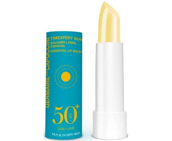 Захисний зволожувальний бальзам для губ Germaine de Capuccini TE Sun Essential Lip Balm SPF50, 4.6 g, фото 