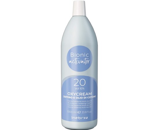 Крем-окислитель Сапфир-коллаген Inebrya Bionic Activator Oxycream Zaffiro-Collagene, изображение 3