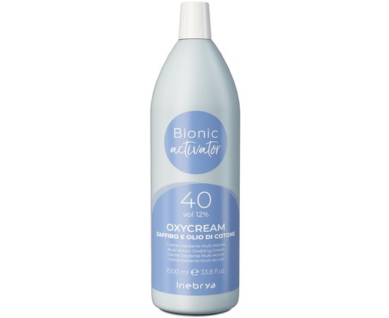 Крем-окислитель Сапфир-коллаген Inebrya Bionic Activator Oxycream Zaffiro-Collagene, изображение 4