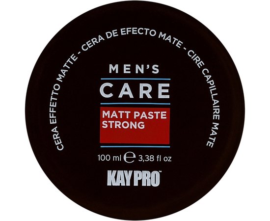 Матова паста для волосся сильної фіксації Kay Pro Men's Care Matt Paste Strong, 100 ml, фото _ab__is.image_number.default
