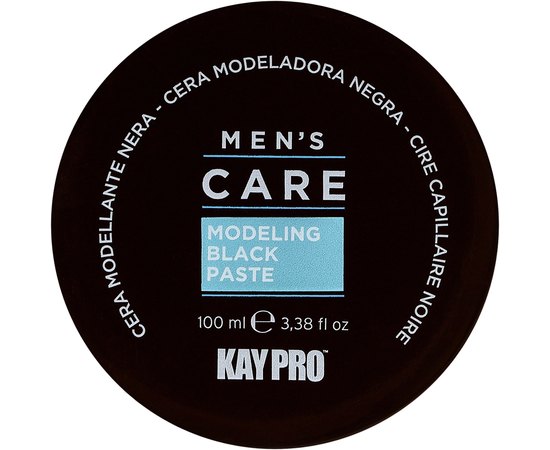 Паста-камуфляж для укладання волосся Kay Pro Men's Care Modeling Black Paste, 100 ml, фото _ab__is.image_number.default