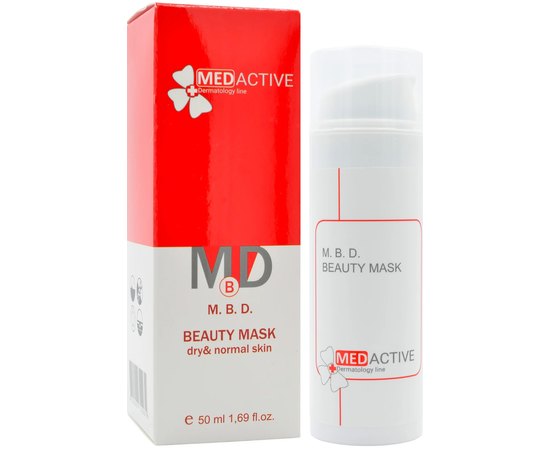 Живильна маска для сухої та нормальної шкіри MedActive M.B.D. Beauty Mask Dry & Normal Skin, фото _ab__is.image_number.default