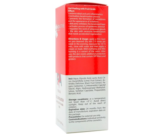 Гель-пилинг с фруктовыми кислотами MedActive P.K.A. Gel Exfoliator Peeling & Fruit Acids AHA, изображение 3