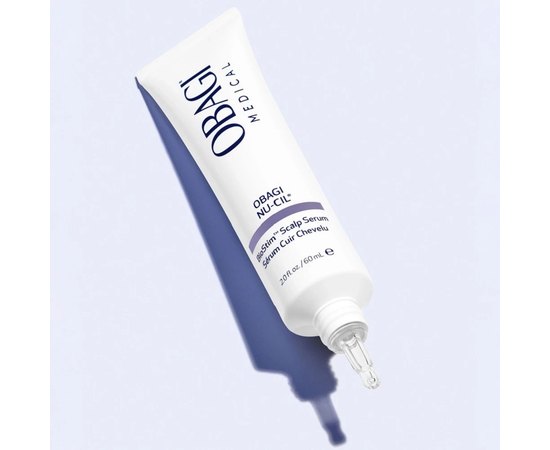Восстанавливающая сыворотка для роста волос и оздоровления кожи головы Obagi Nu-Cil Biostim Scalp Serum, 60 ml, изображение 2