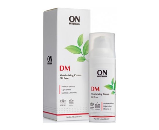 Крем зволожуючий для жирної шкіри SPF15 OnMacabim DM Moisturizing Cream Oil Free SPF 15, 50 ml, фото _ab__is.image_number.default