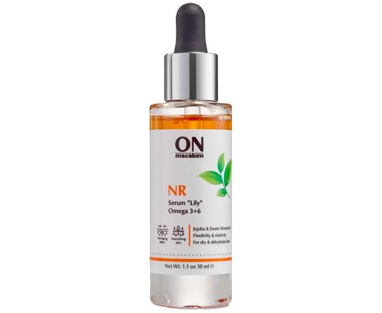 Поживна сироватка Лілі OnMacabim NR Serum Lily Omega 3+6, 30 ml, фото _ab__is.image_number.default