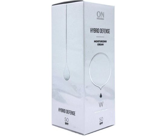 Крем-гібрид захисний зволожувальний SPF 50 OnMacabim System Plus W-Hybrid Defense Moisturizing Cream, 80 ml, фото 
