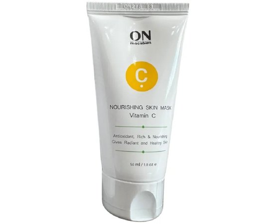 Питательная маска с витамином C OnMacabim VC Nourishing Scin Mask Vitamin C, 50 ml, изображение 2