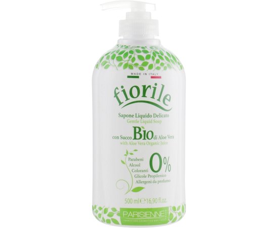 Органічне рідке крем-мило для рук і тіла Parisienne Italia Fiorile Bio Liquid Soap, 500 ml, фото _ab__is.image_number.default