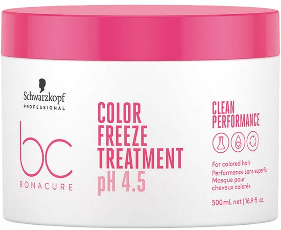 Маска для окрашенных волос Schwarzkopf Professional Bonacure Color Freeze Treatment pH 4.5, изображение 2