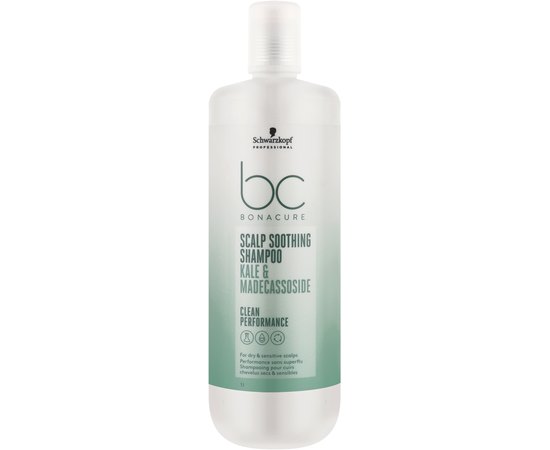 Успокаивающий шампунь для сухой и чувствительной кожи головы Schwarzkopf Professional Bonacure Scalp Soothing Shampoo, изображение 2