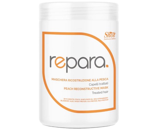 Відновлювальна персикова маска Shot Repara Peach Reconstructive Mask, фото _ab__is.image_number.default