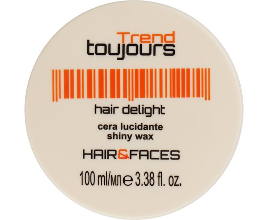 Воск для блеска волос Trend Toujours Hair&Face Hair Delight Shiny Wax, 100 ml