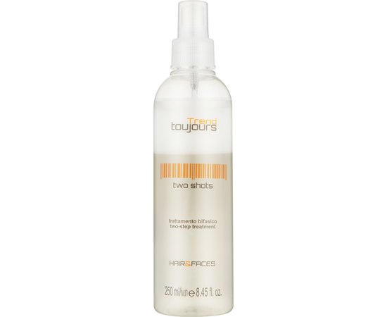 Двухфазный спрей-кондиционер Trend Toujours Hair&Face Two Shots Two-Step Treatment, 250 ml