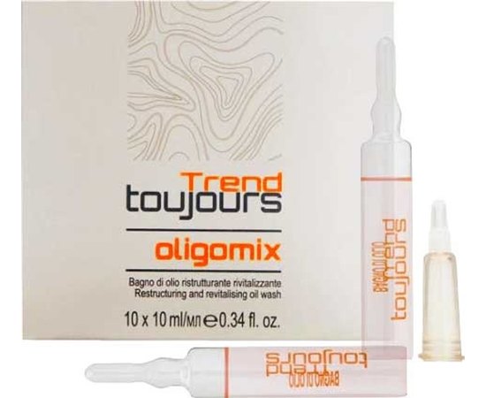 Реструктуризувальна та відновлювальна олія для волосся Trend Toujours Hair&Face Oligomix Restructuring And Revitalising Oil Wash, фото _ab__is.image_number.default