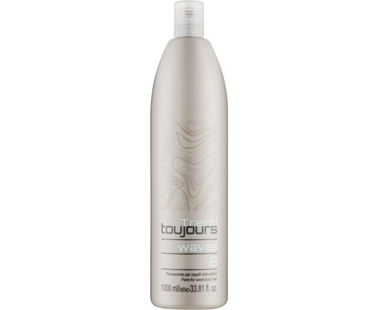 Перманент для слабых и окрашенных волос Trend Toujours Waves 2 Perm For Weak Dyed Hair, 1000 ml