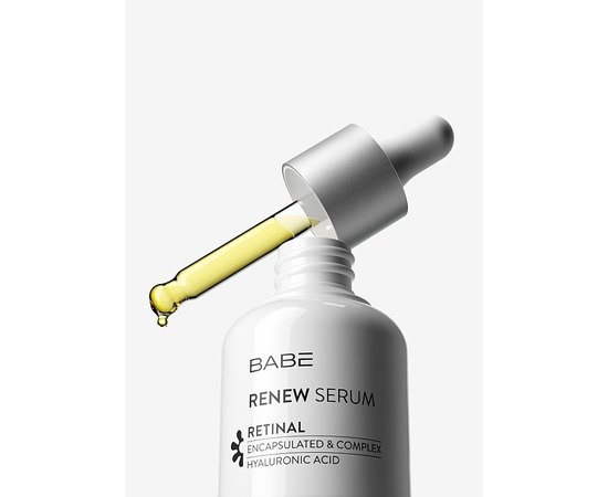 Оновлююча сироватка з ретиналем від зморшок Babe Laboratorios Renew Serum Retinol, 30 ml, фото _ab__is.image_number.default