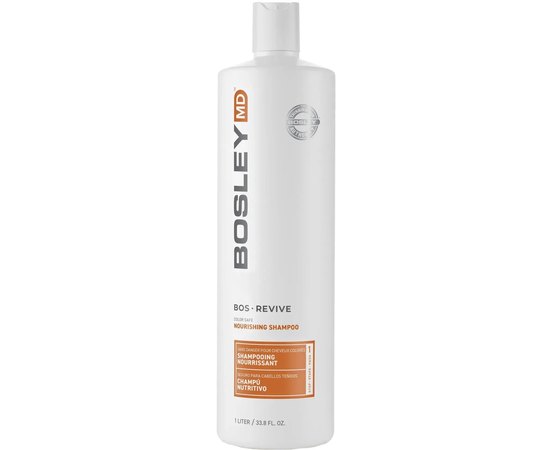 Питательный шампунь для истонченных окрашенных волос Bosley Bos Revive Color Safe Nourishing Shampoo, изображение 3