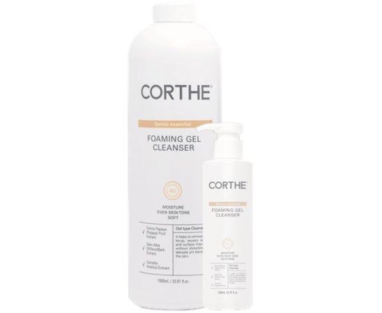 Очищувальний гель для обличчя Corthe Dermo Essential Foaming Gel Cleanser, фото _ab__is.image_number.default