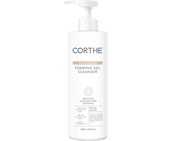 Очищувальний гель для обличчя Corthe Dermo Essential Foaming Gel Cleanser, фото 