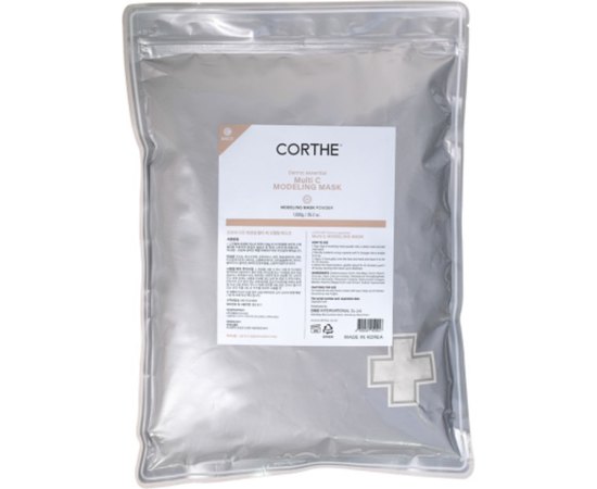 Альгінатна маска з колагеном Corthe Dermo Essential Multi-C Modeling Mask, 1000 g, фото 