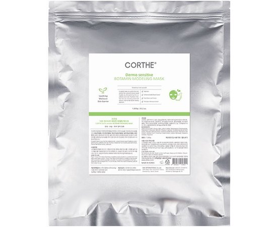 Альгінатна маска для чутливої шкіри Corthe Dermo Sensitive Botamin Modeling Mask, 1000 g, фото 