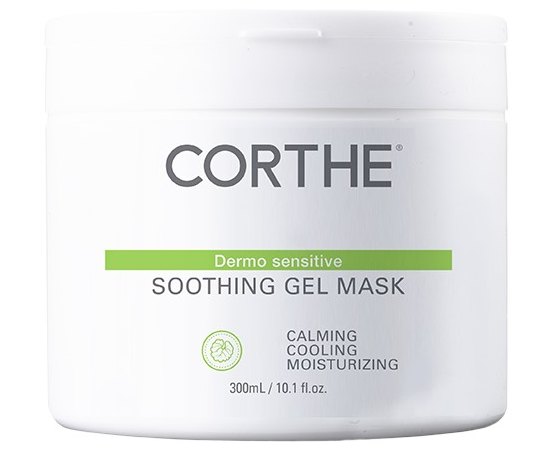 Заспокійлива охолоджуюча гель-маска для чутливої шкіри Corthe Dermo Sensitive Soothing Gel Mask, 300 ml, фото 