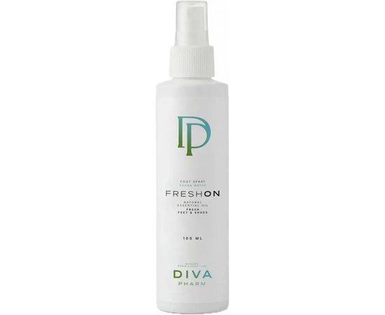 Спрей от гипергидроза (потливости) для ног и обуви с фарнезолом DivaPharm FreshON, 100 ml, изображение 2