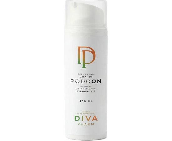 Крем против трещин с мочевиной 10% DivaPharm PodoON, изображение 2
