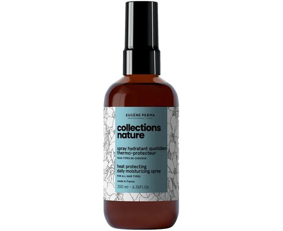 Зволожувальний термозахисний спрей Eugene Perma Collections Nature Heat Protecting Spray, 200 ml, фото 