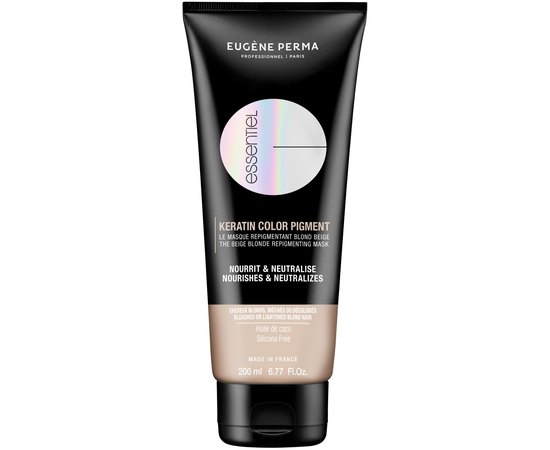 Тонувальна маска для волосся Eugene Perma Essentiel Keratin Color Pigment Mask, 200 ml, фото _ab__is.image_number.default