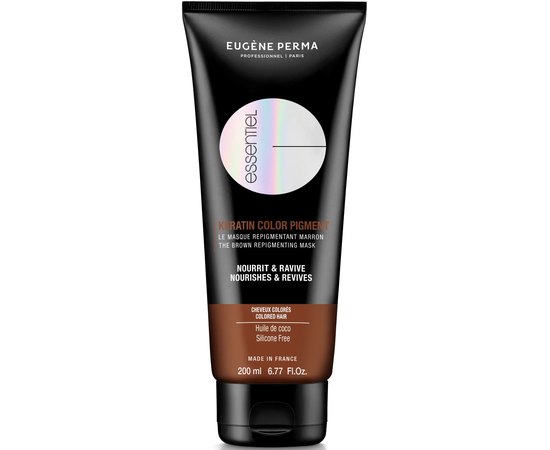 Тонувальна маска для волосся Eugene Perma Essentiel Keratin Color Pigment Mask, 200 ml, фото _ab__is.image_number.default
