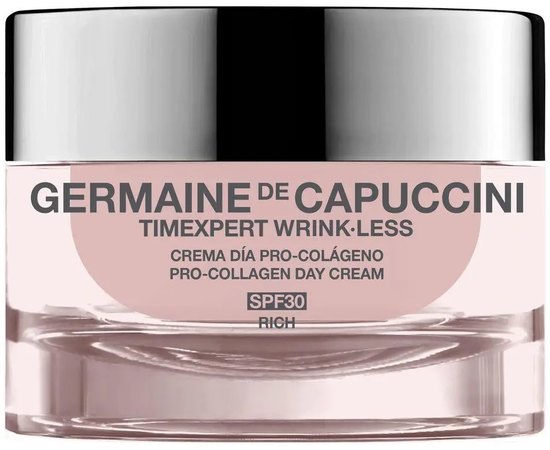 Денний крем Про-Колаген Germaine de Capuccini Timexpert Wrink-Less Pro-Collagen Day Cream Spf 30 Rich, 50 ml, фото 