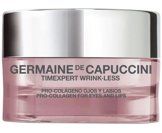 Крем Про-Коллаген навколо очей і губ Germaine de Сapuccini Timexpert Wrink-Less Pro-Collagen Eyes And Lips, 15 ml, фото 