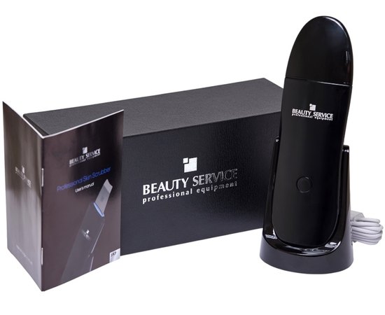 Ультразвуковой скрабер Beauty Service (черный), изображение 3