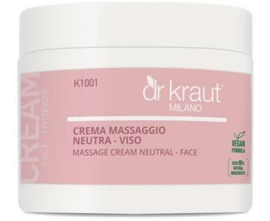 Нейтральний масажний крем для обличчя Dr.Kraut Massage cream neutral, фото _ab__is.image_number.default