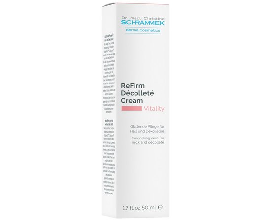 Омолоджуюча та укріплююча емульсія для шиї та декольте Dr.Schrammek ReFirm Décolleté Cream, 50 ml, фото _ab__is.image_number.default