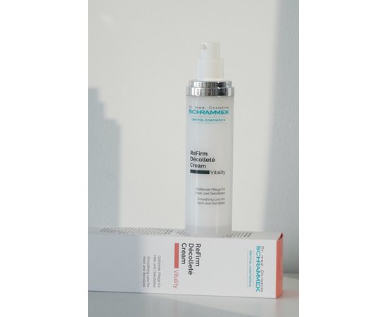 Омолоджуюча та укріплююча емульсія для шиї та декольте Dr.Schrammek ReFirm Décolleté Cream, 50 ml, фото _ab__is.image_number.default