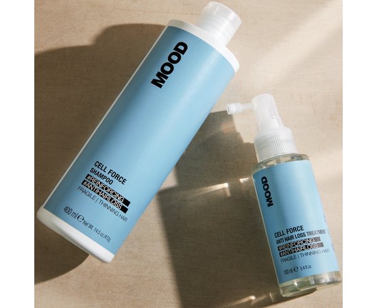 Шампунь для ослабленого схильного до випадання волосся Mood Cell Force Shampoo, 400ml, фото _ab__is.image_number.default