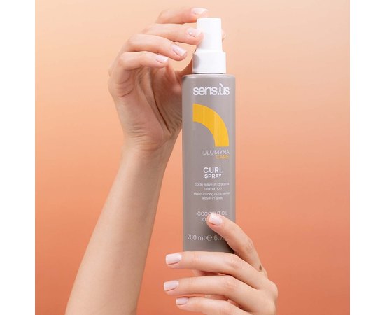 Кондиціонуючий спрей для кучерявого волосся Sensus Illumyna Curl Spray, 200 ml, фото _ab__is.image_number.default
