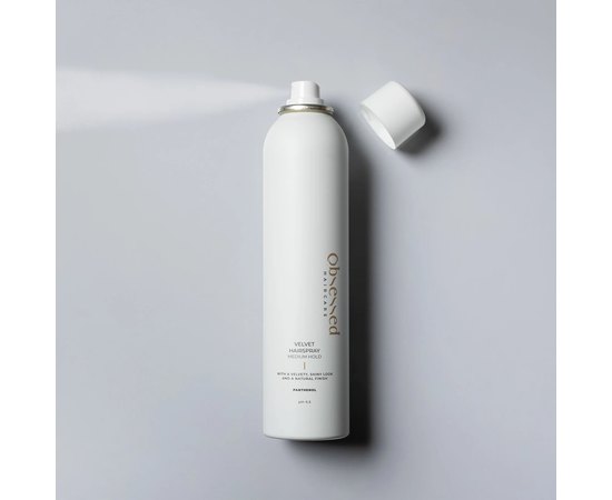 Оксамитовий спрей для фіксації волосся id Hair Obsessed Haircare Velvet Hairspray, 250 ml, фото _ab__is.image_number.default