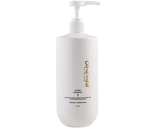 Шампунь для нейтрализации желтизны id Hair Obsessed Silver Shampoo, изображение 2